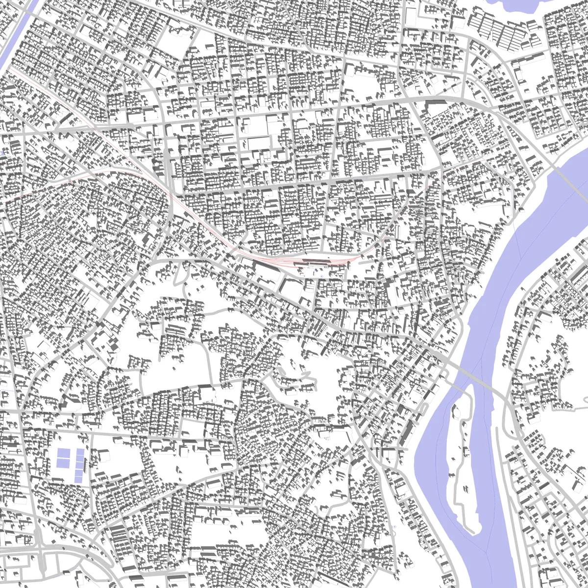 Ishinomaki site plan (2.5 km)