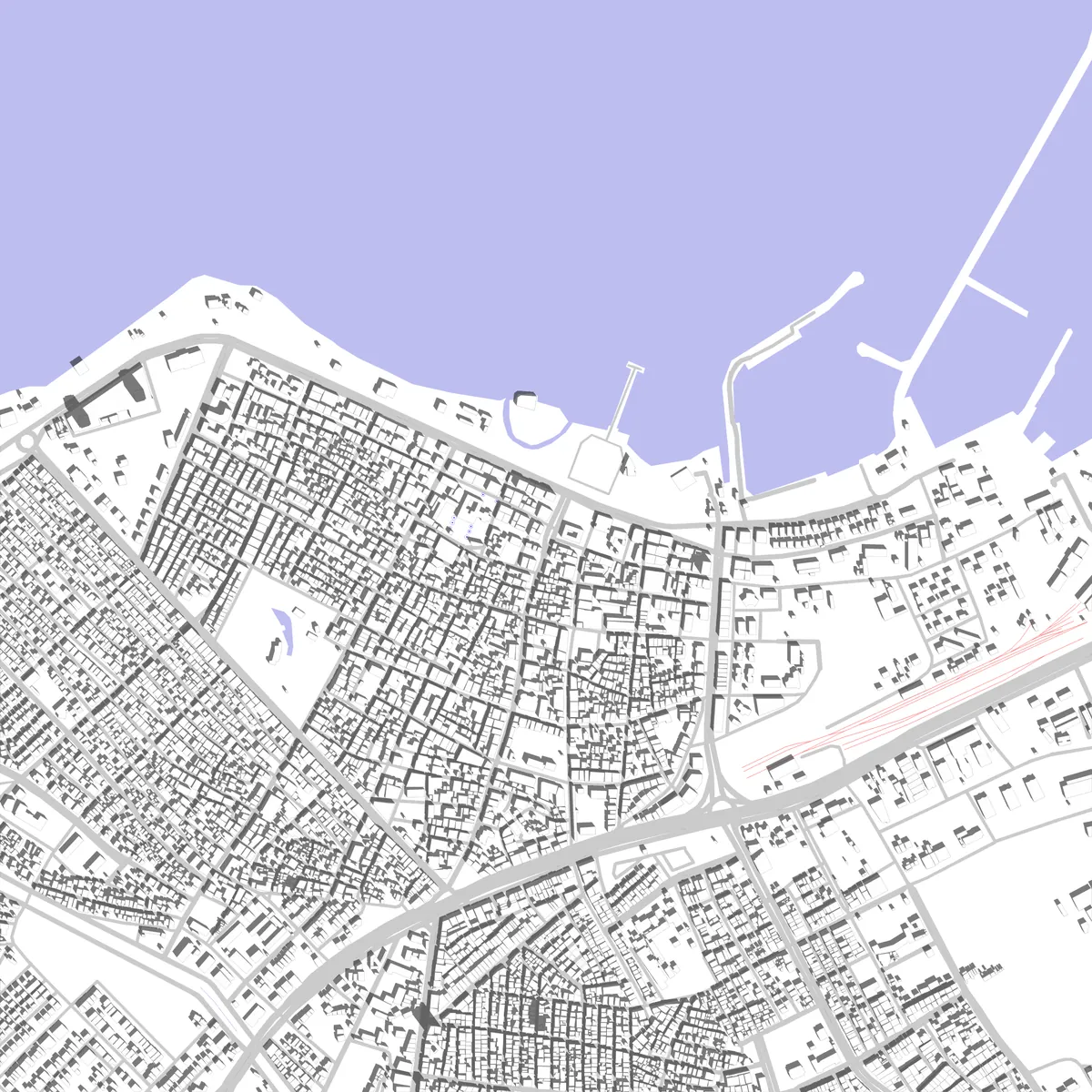 İskenderun site plan (2.5 km)