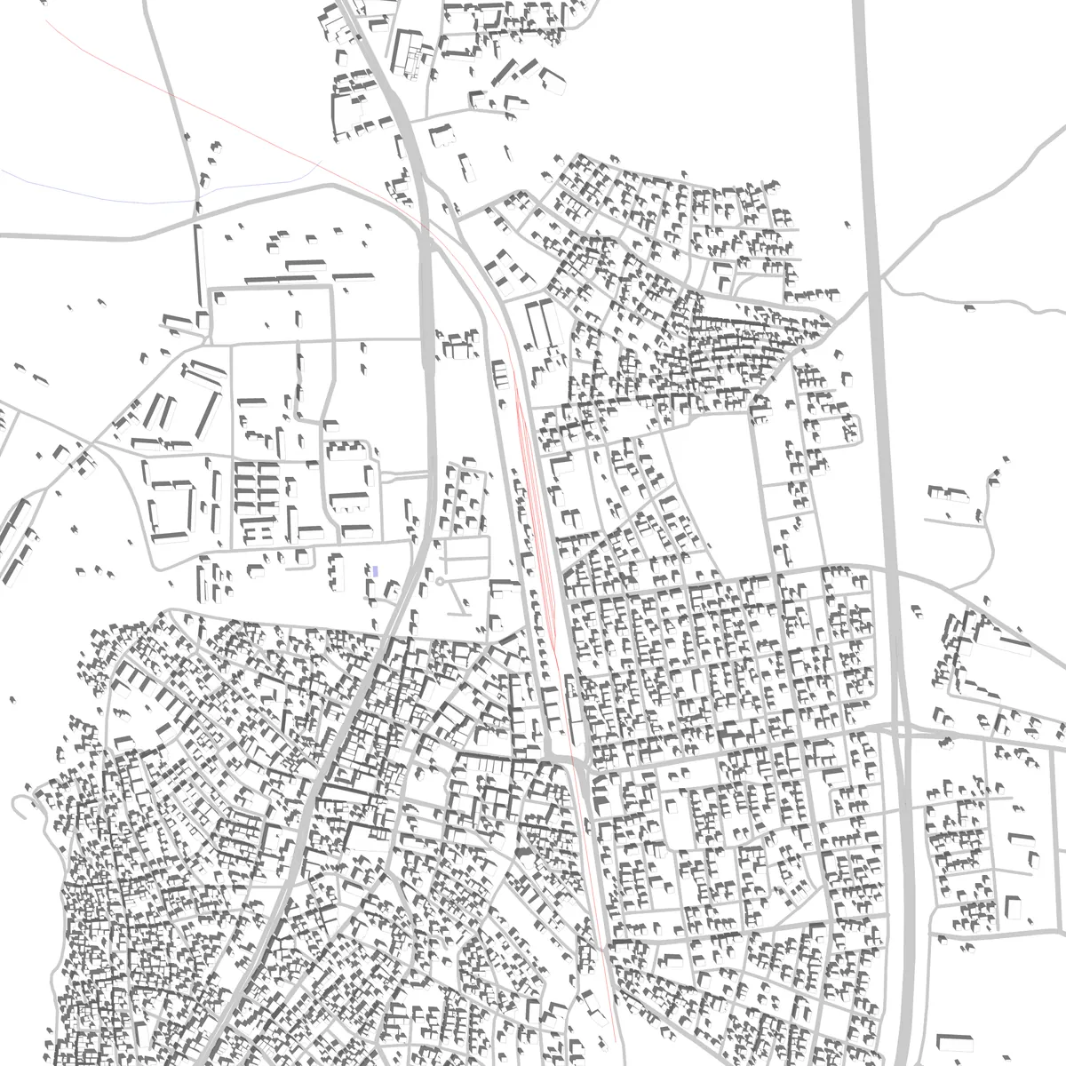 İslahiye site plan (2.5 km)