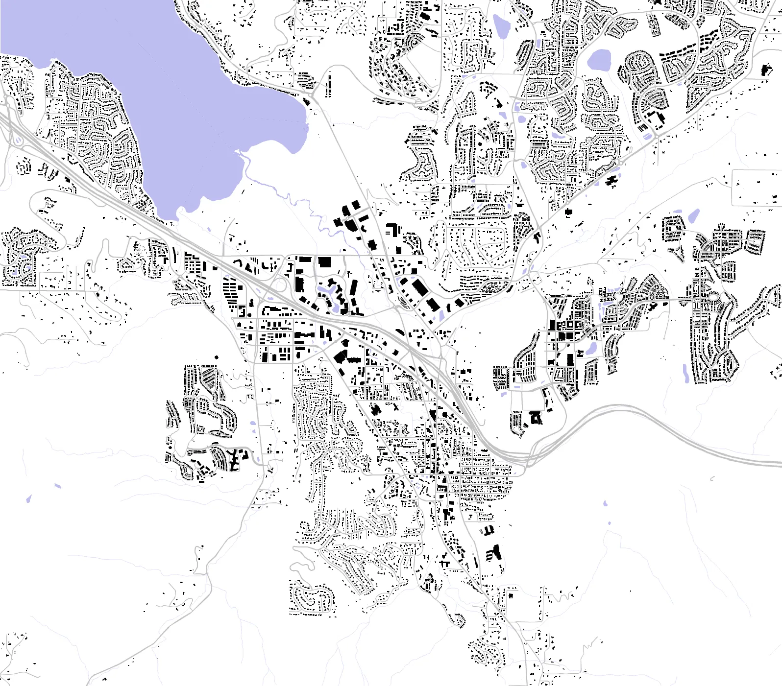 Issaquah Schwarzplan