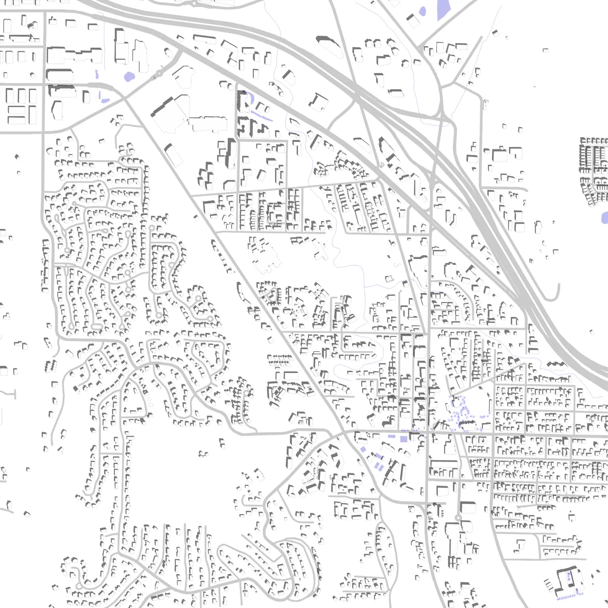 Issaquah Lageplan (2,5 km)