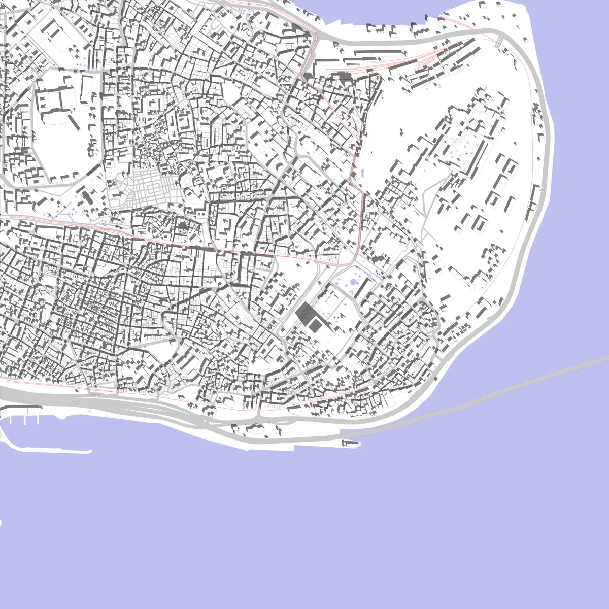İstanbul site plan (2.5 km)