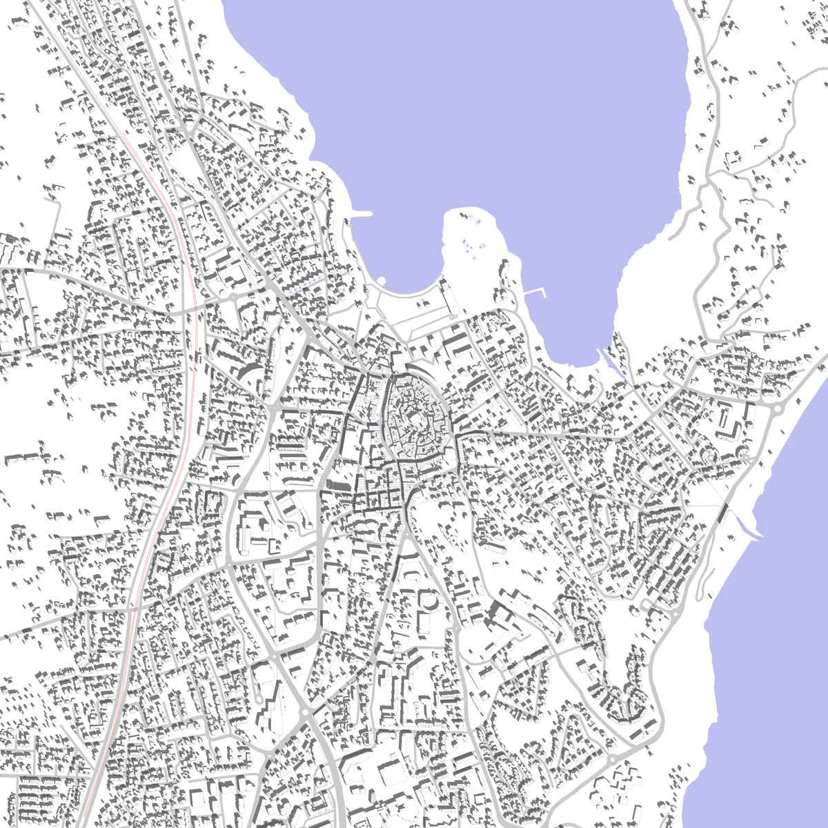Istres site plan (2.5 km)