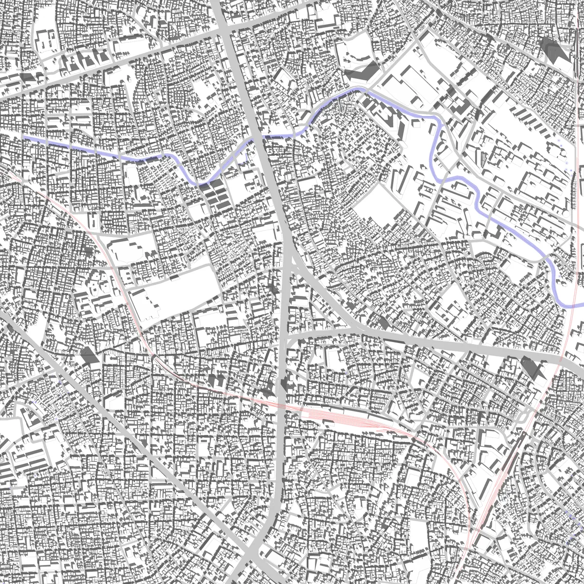 板橋 敷地図 (2.5 km)