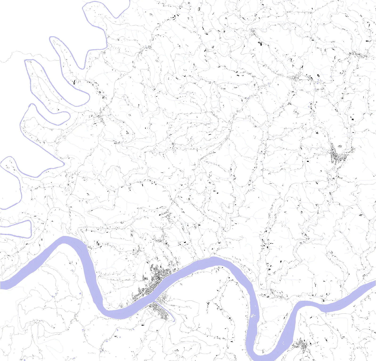 Itapiranga figure ground plan