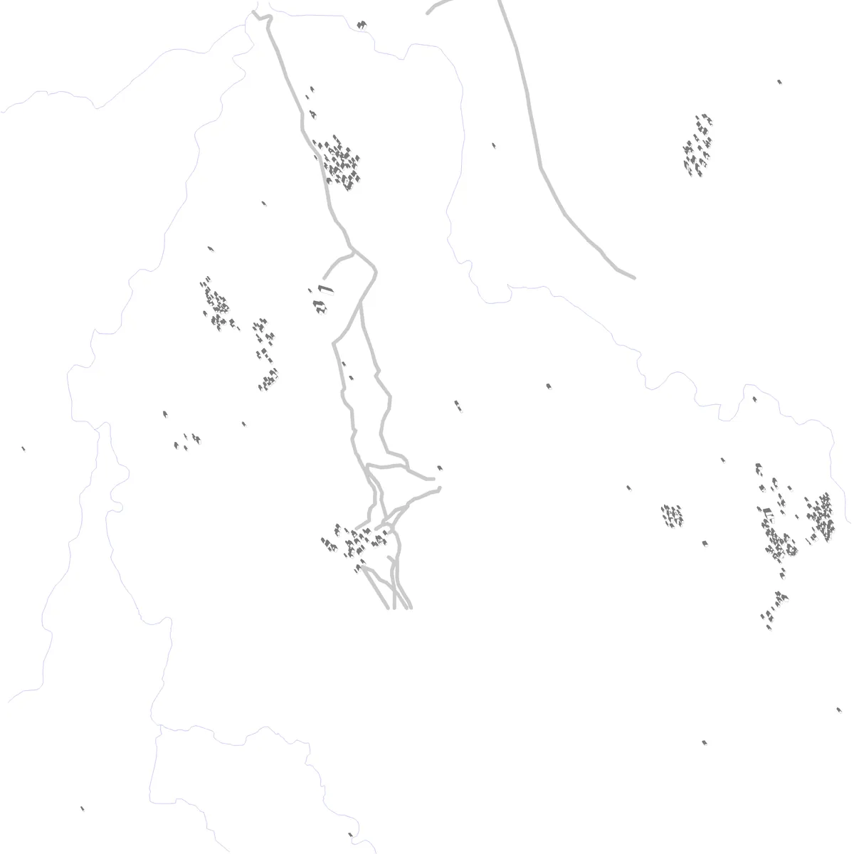 Itasy plan de situation (2,5 km)
