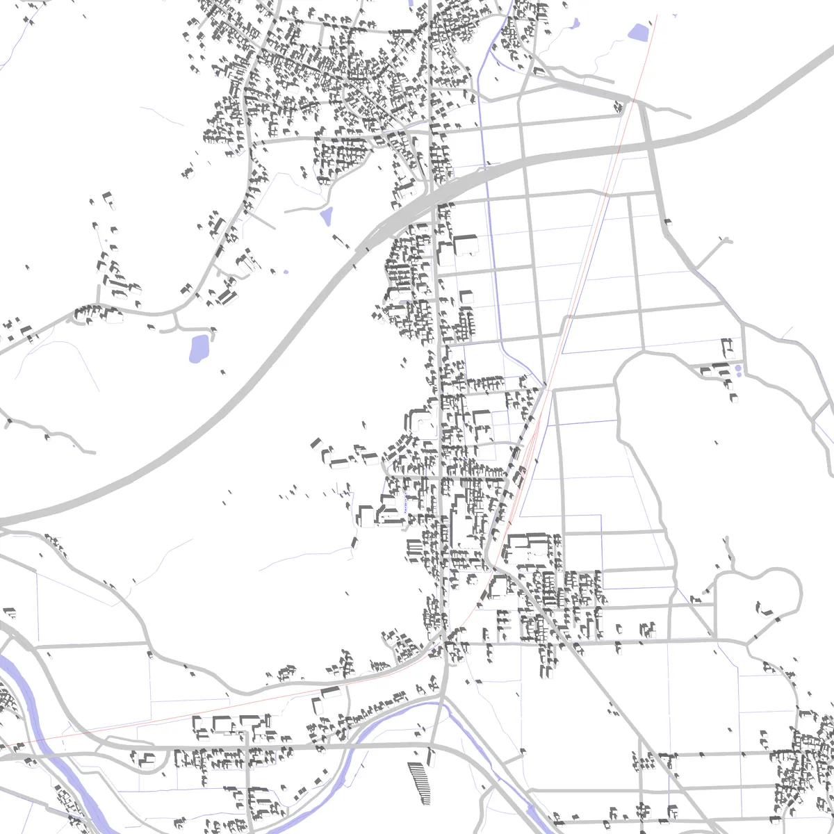 Iwami Lageplan (2,5 km)