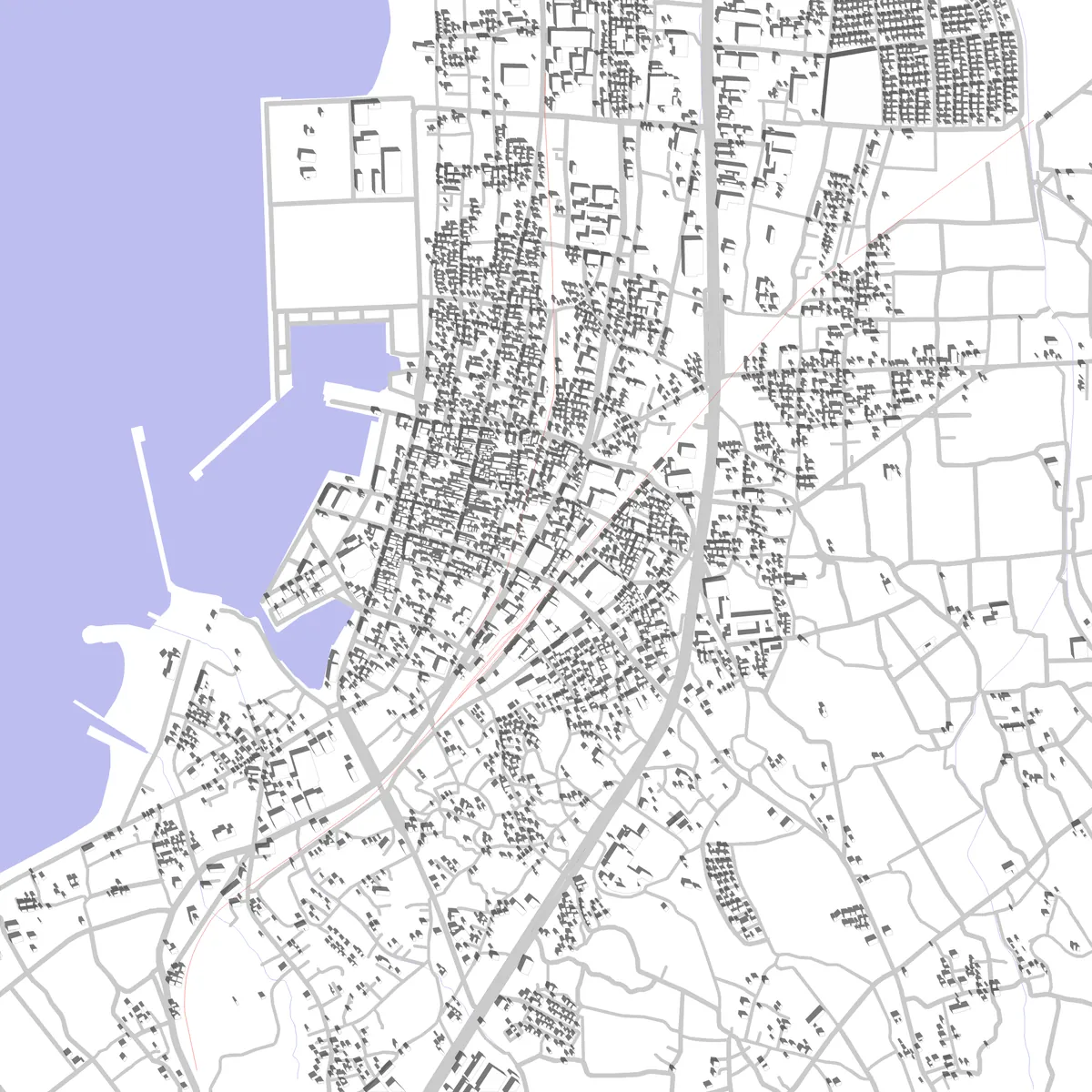 Iyo Lageplan (2,5 km)