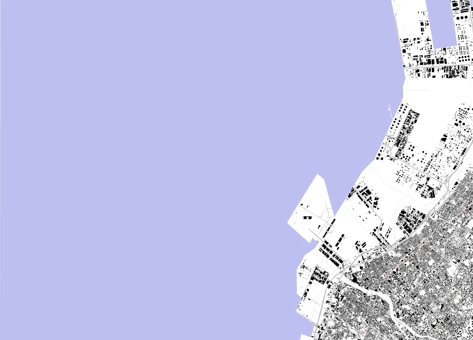 泉大津 図と地のプラン