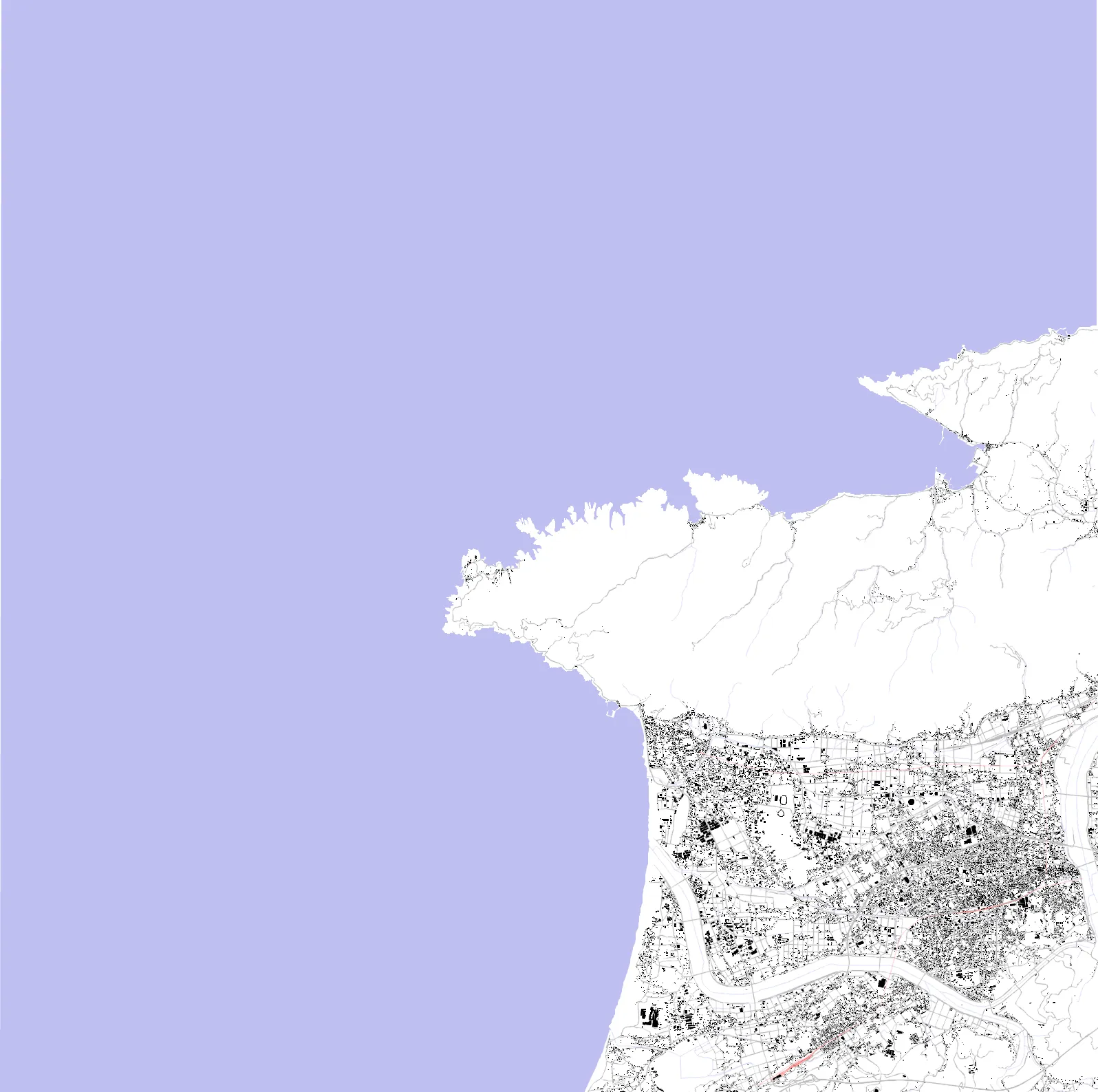 Izumo figure ground plan
