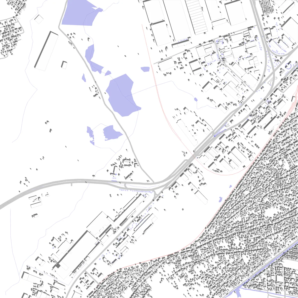 Jaboatão dos Guararapes site plan (2.5 km)