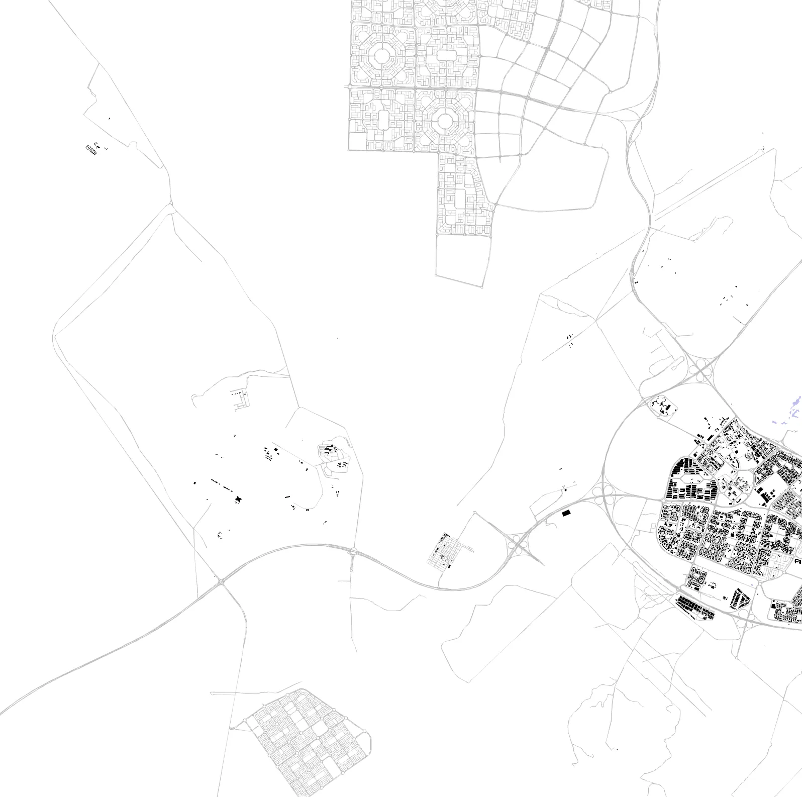 Jahra figure ground plan