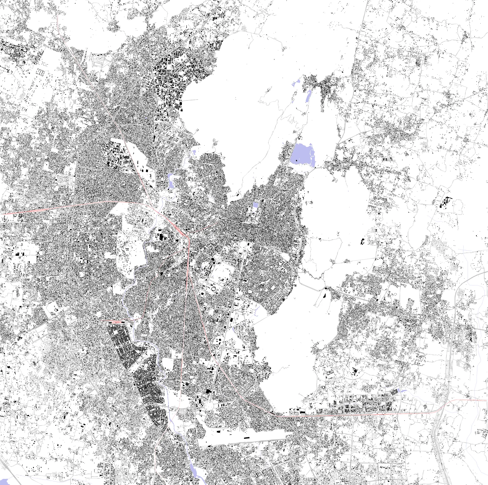 Jaipur Schwarzplan