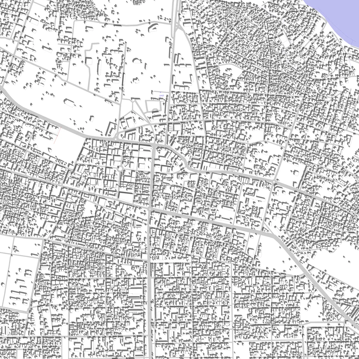 Jalalabad Lageplan (2,5 km)