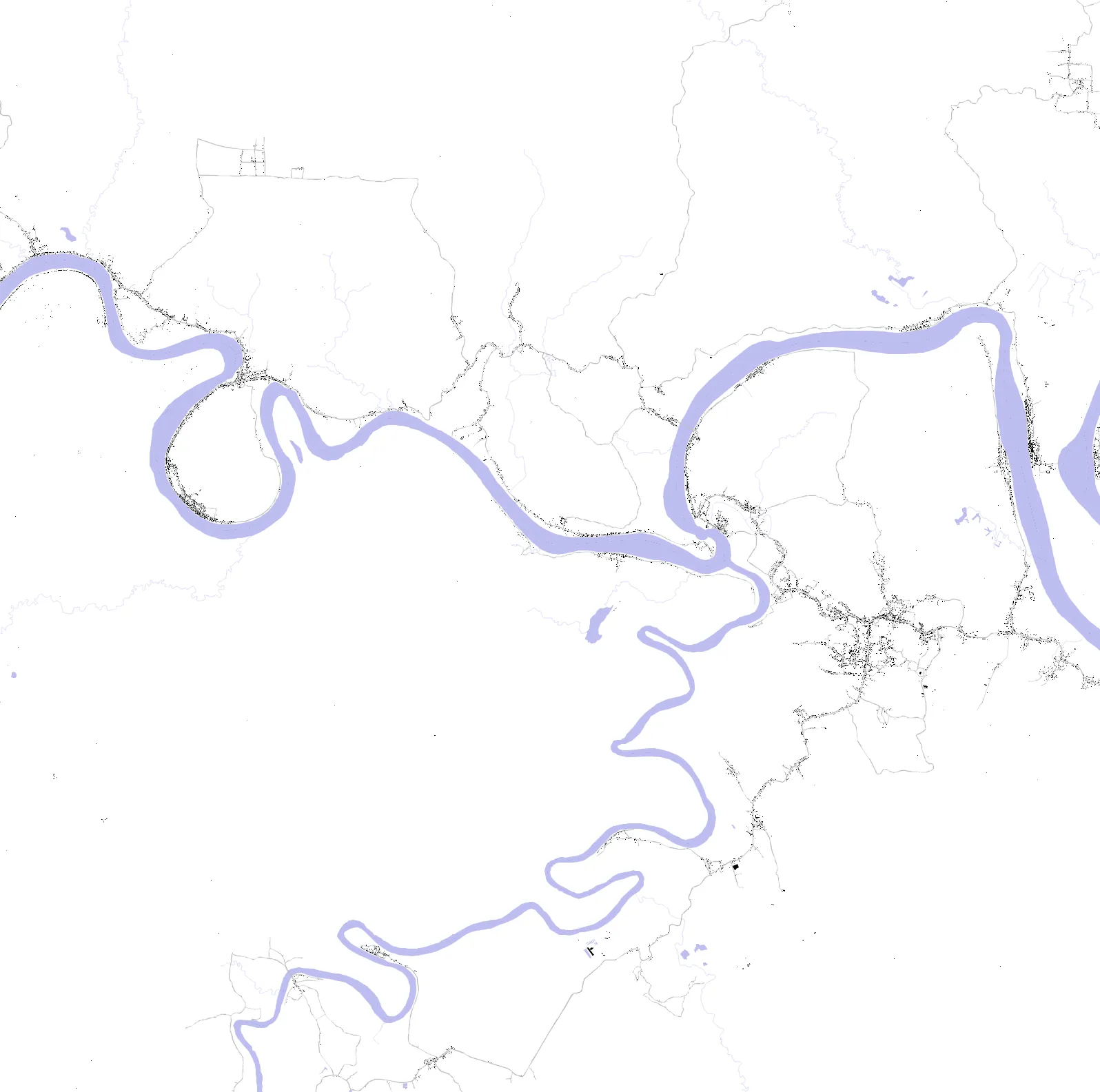 Jambi figure ground plan