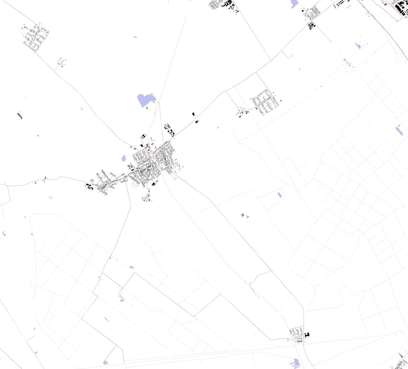 Jánossomorja figure ground plan