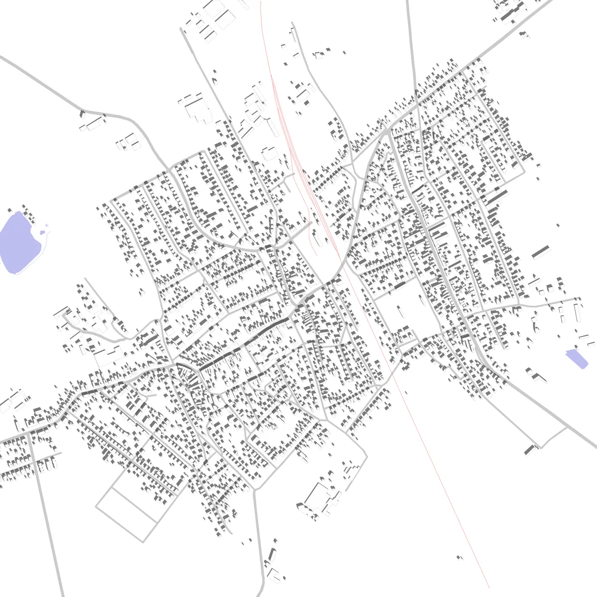 Jánossomorja site plan (2,5 km)