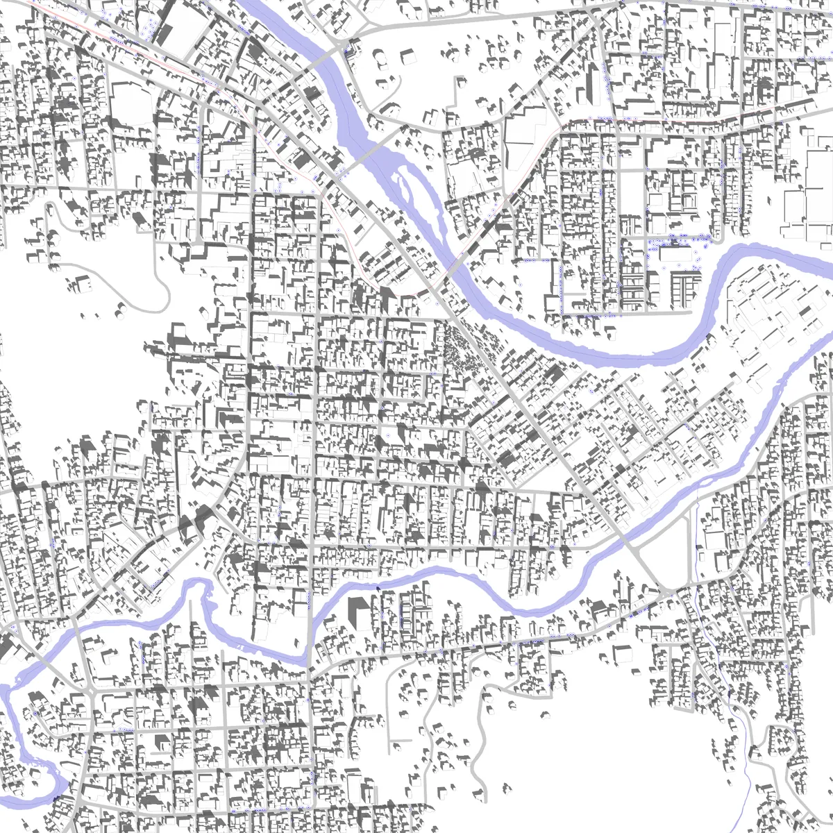 Jaraguá do Sul planta de localização (2,5 km)