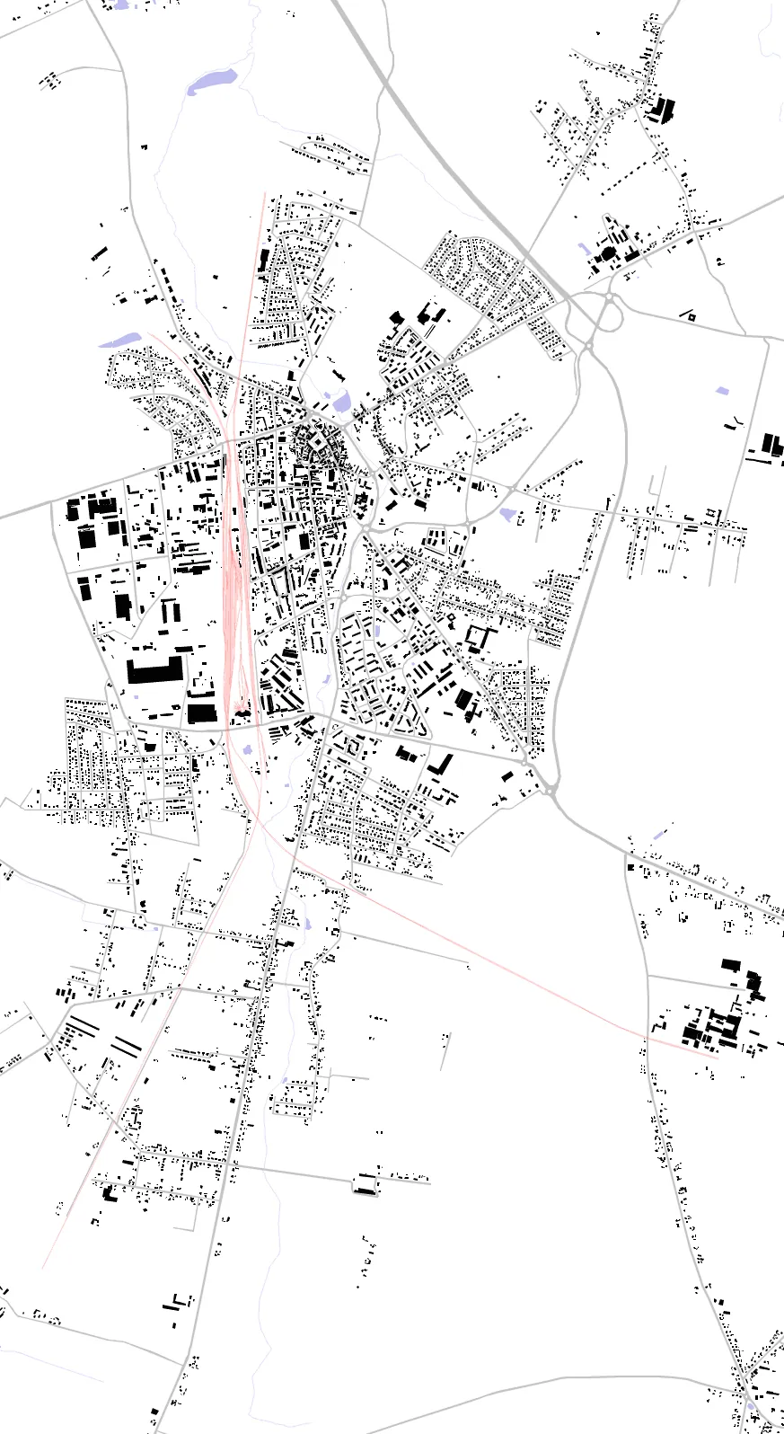 Jarocin figure ground plan