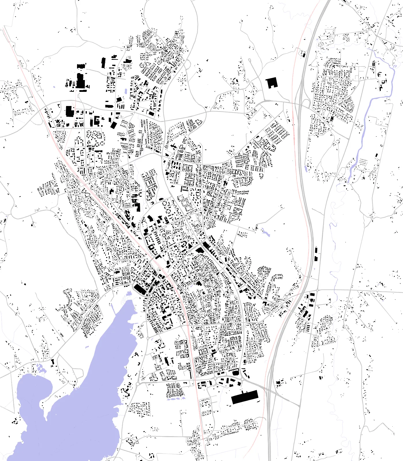 Järvenpää Schwarzplan