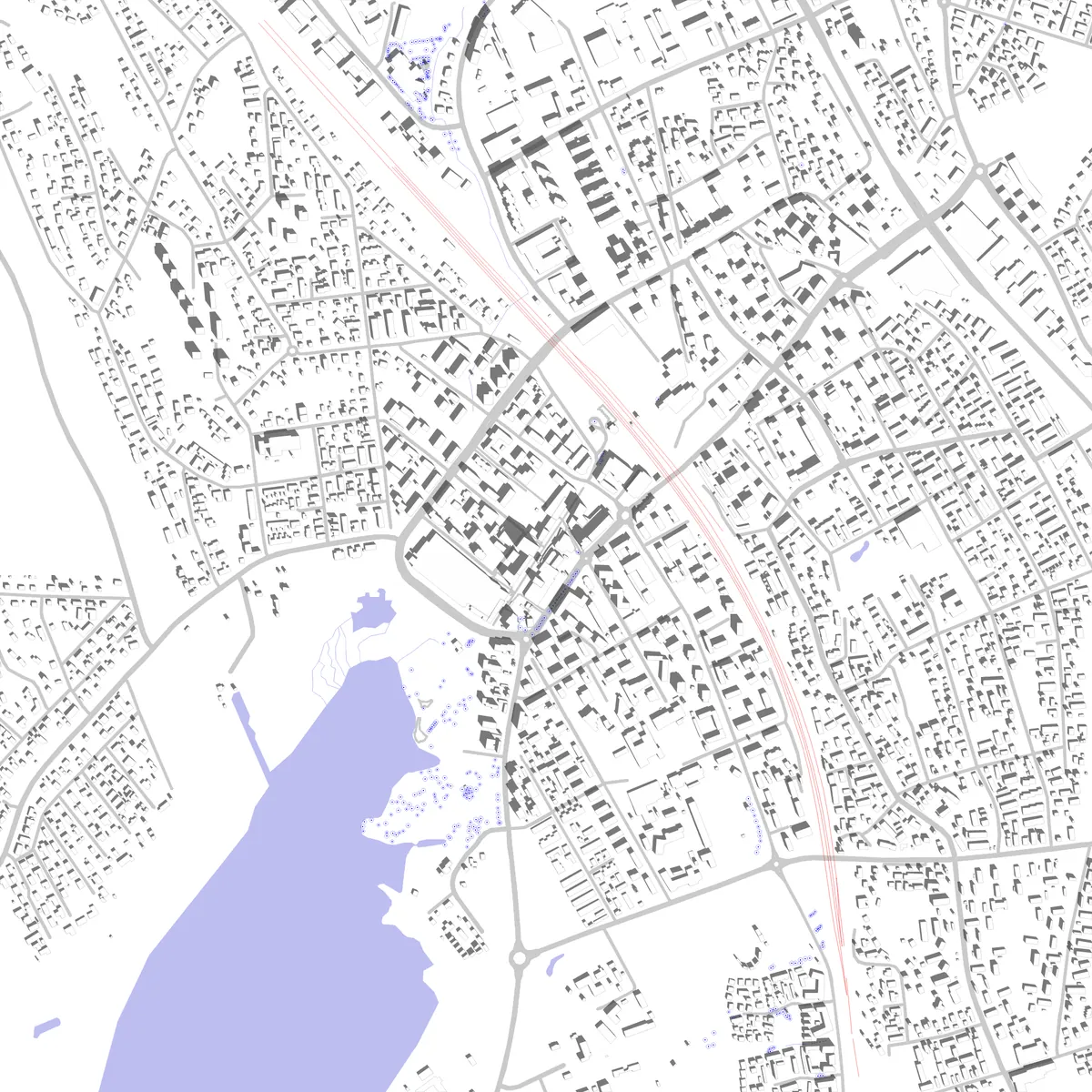 Järvenpää Lageplan (2,5 km)