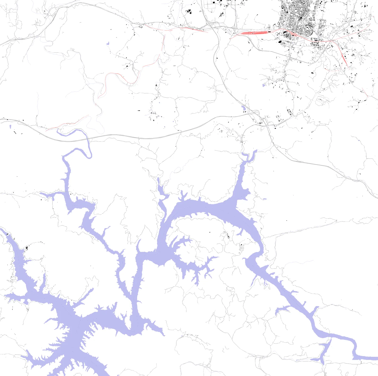 Jecheon figure ground plan
