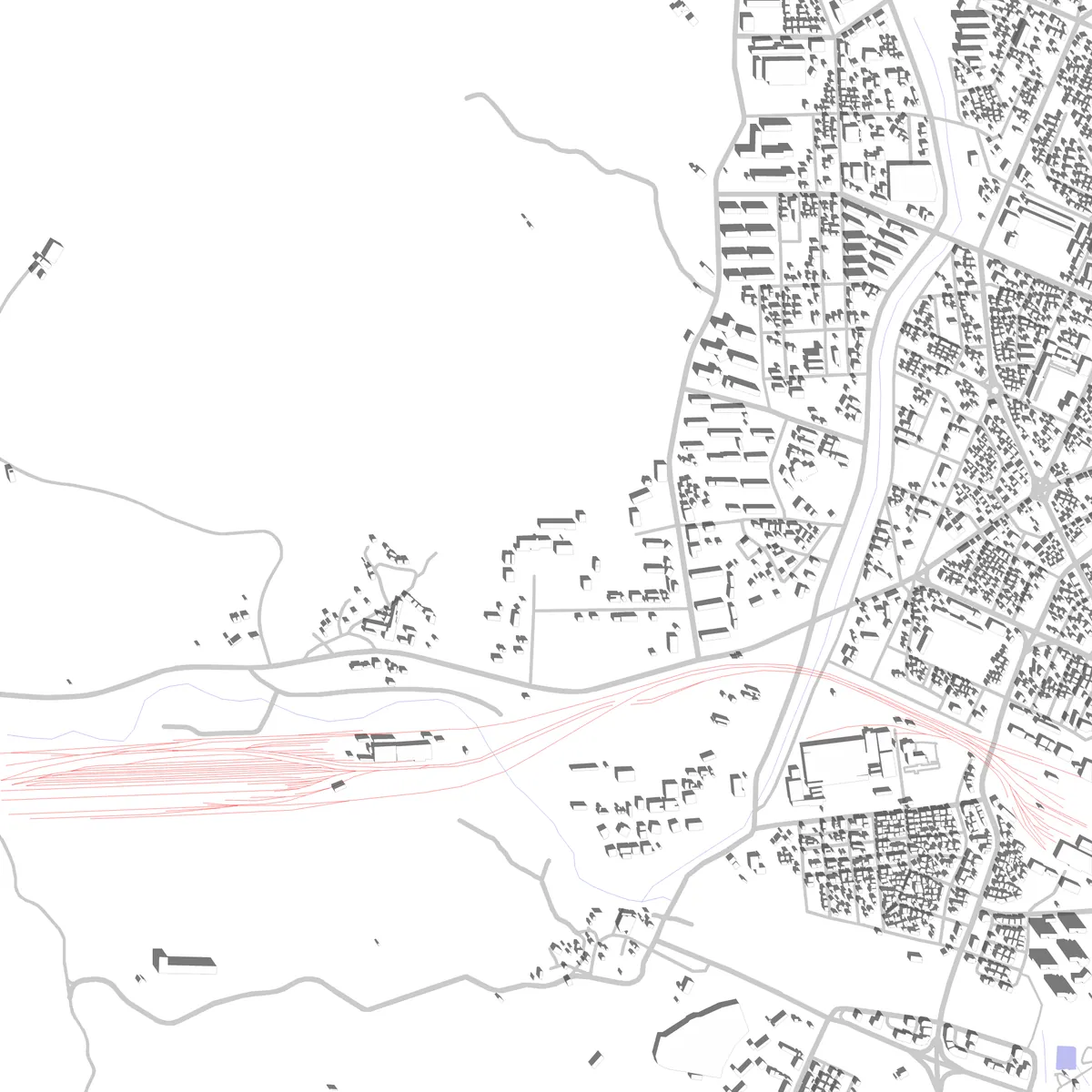 Jecheon site plan (2.5 km)