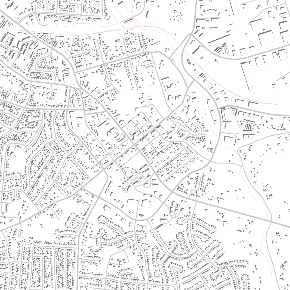Jeffersontown site plan (2.5 km)