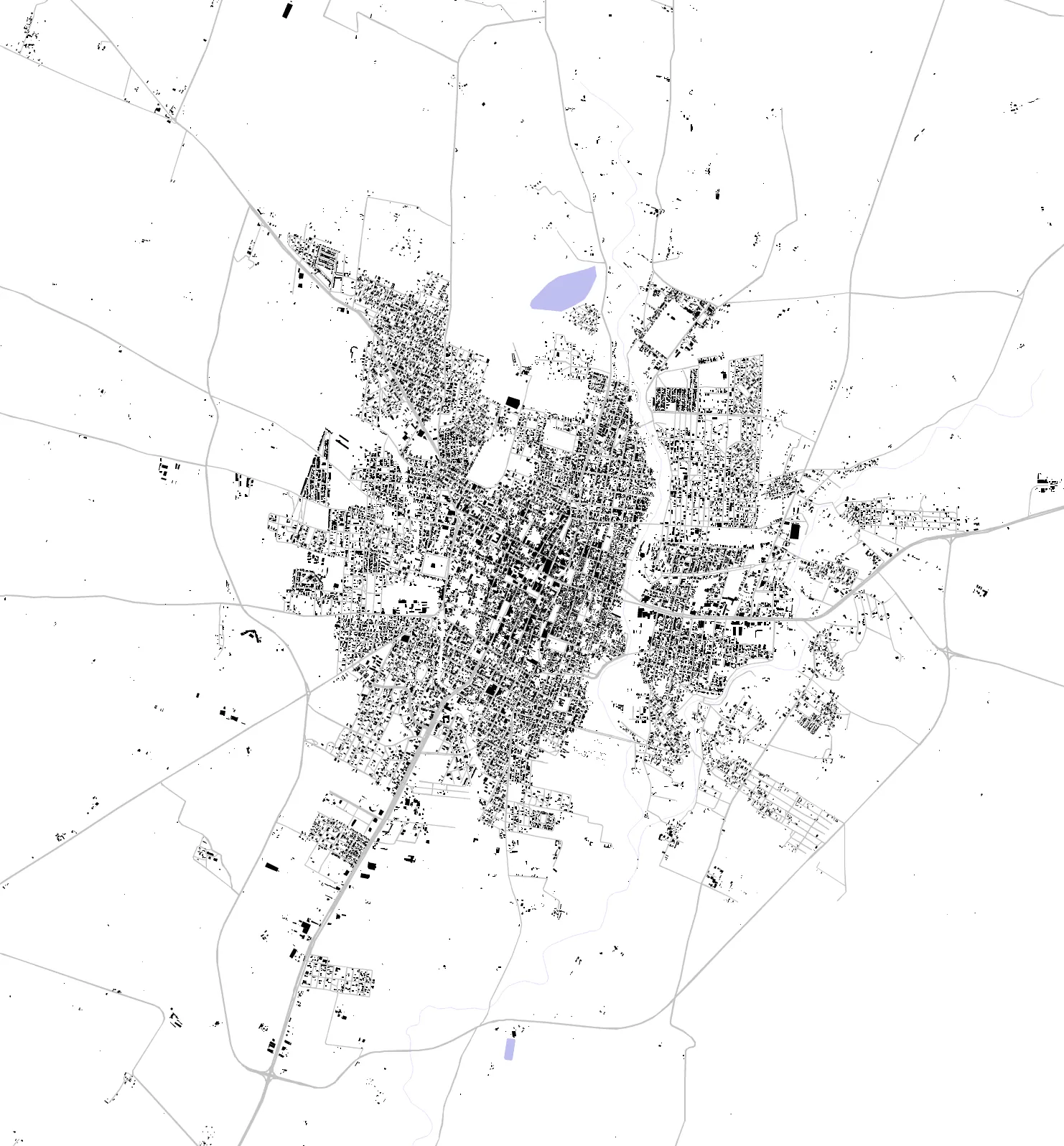 Jerez de García Salinas Schwarzplan