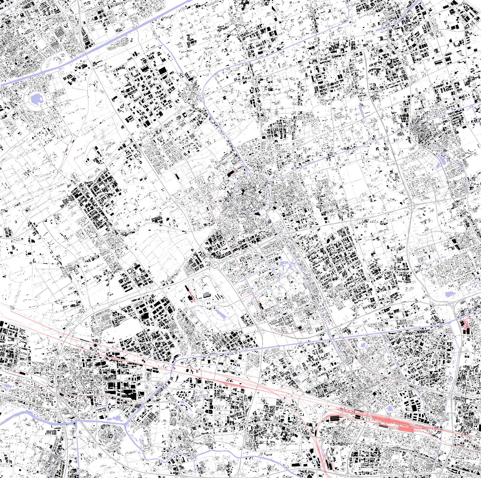 Jiading figure ground plan
