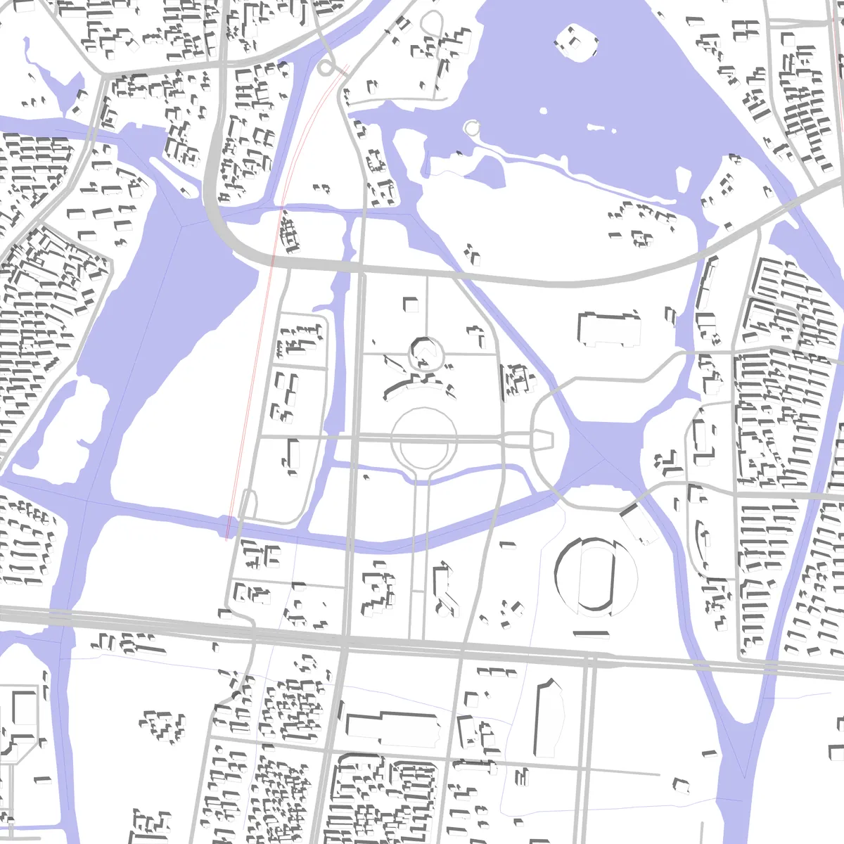 Jiaxing site plan (2.5 km)