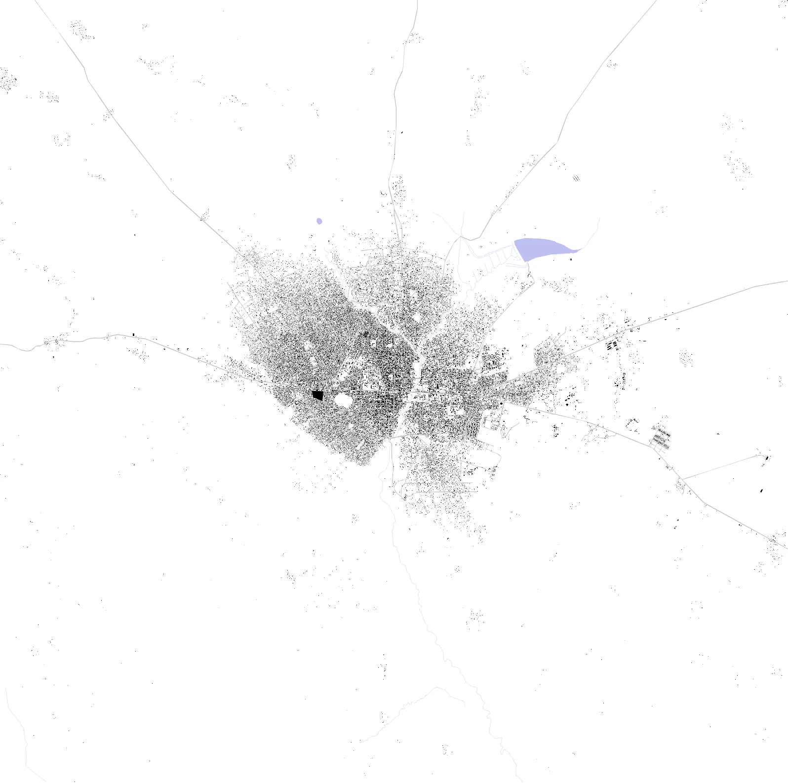 Jijiga Schwarzplan