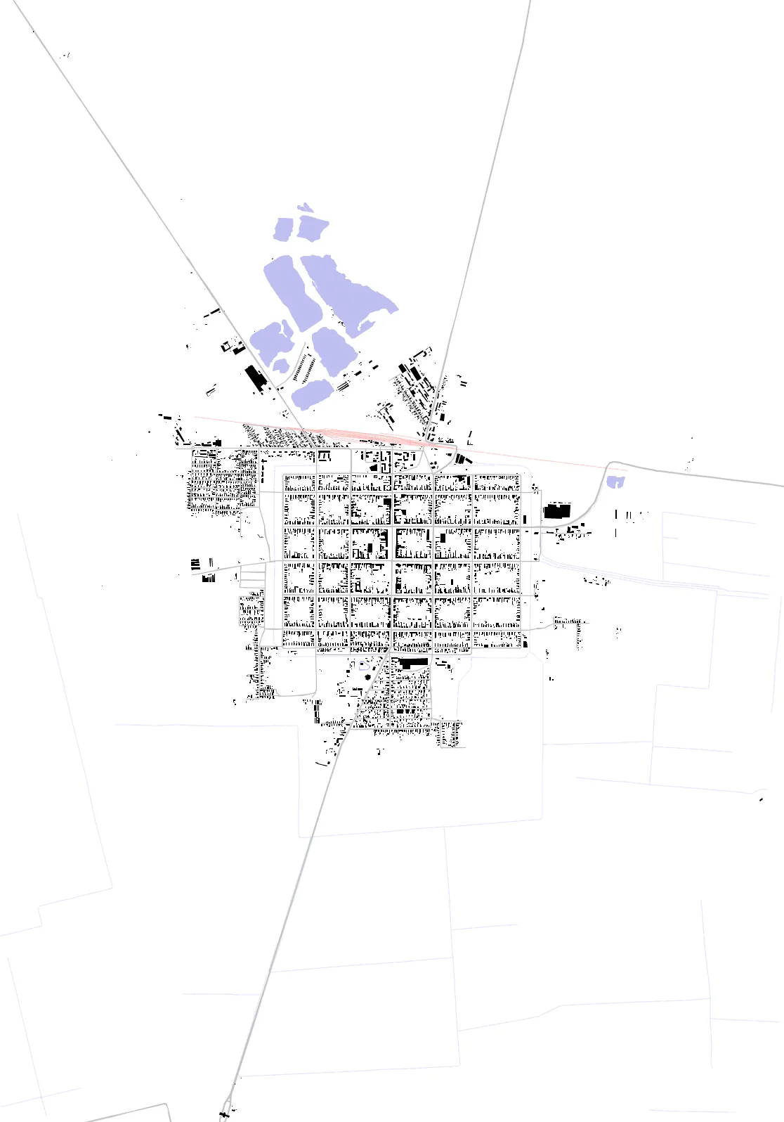 Jimbolia figure ground plan