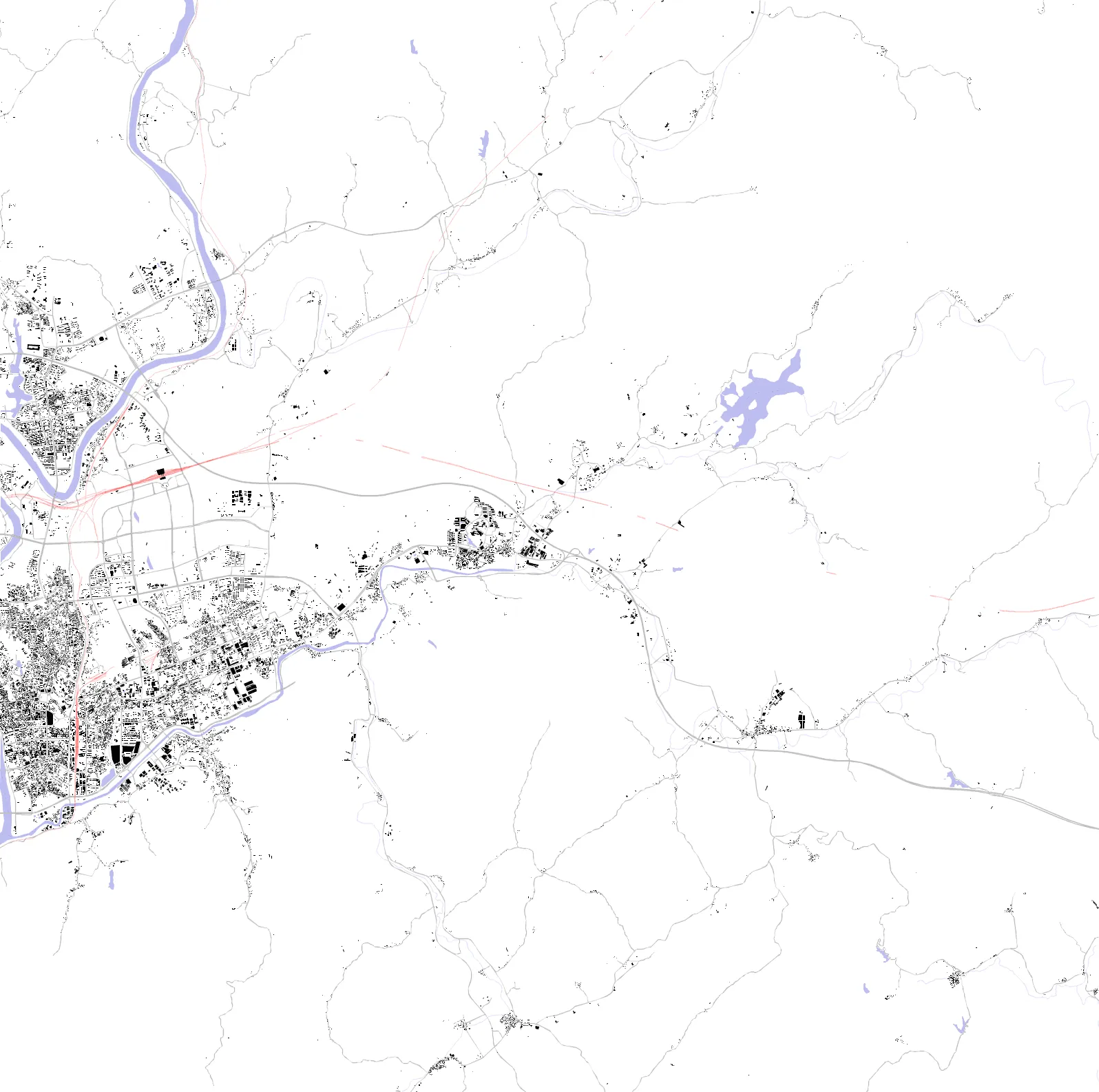 Jingdezhen figure ground plan