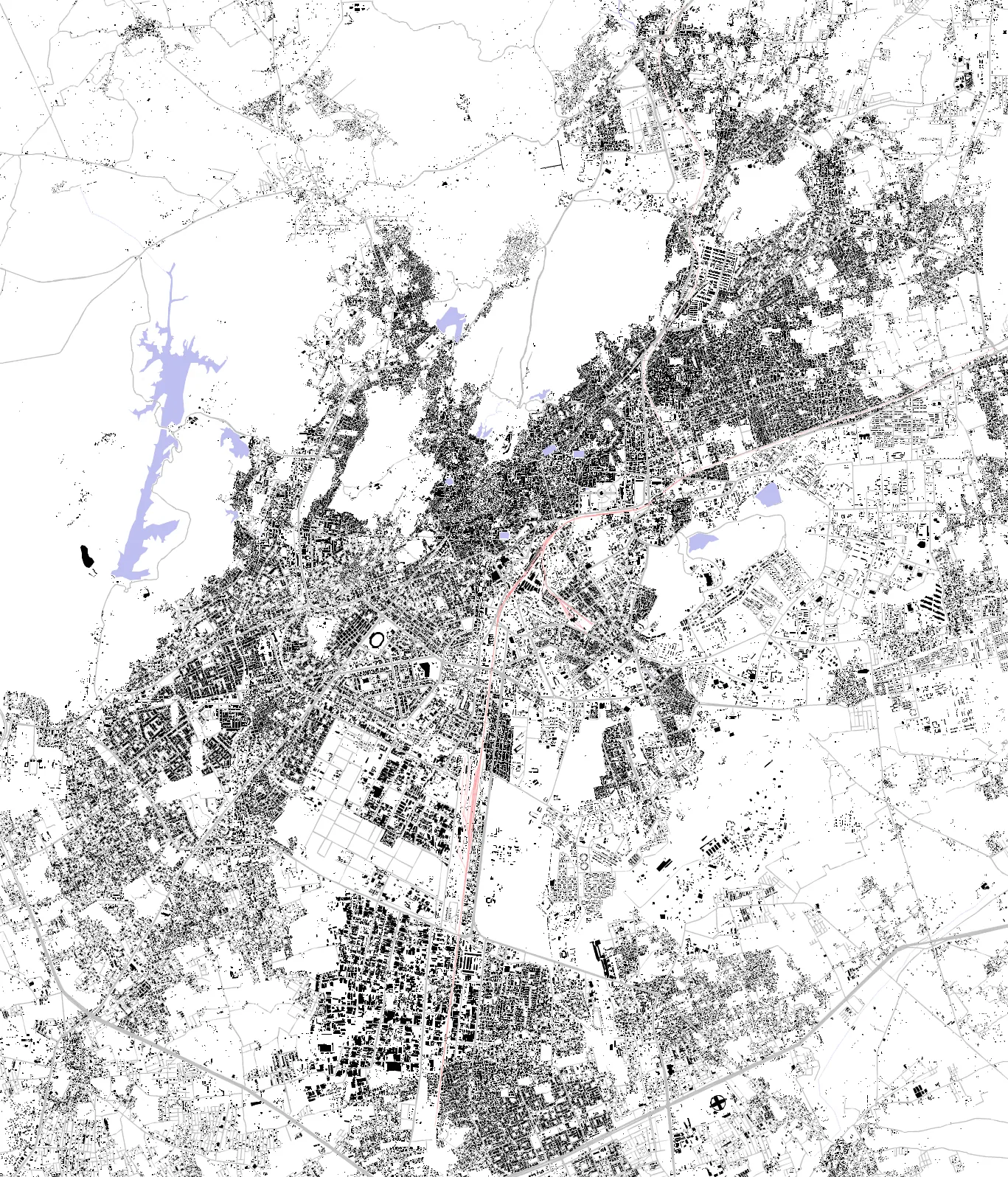 Jodhpur figure ground plan