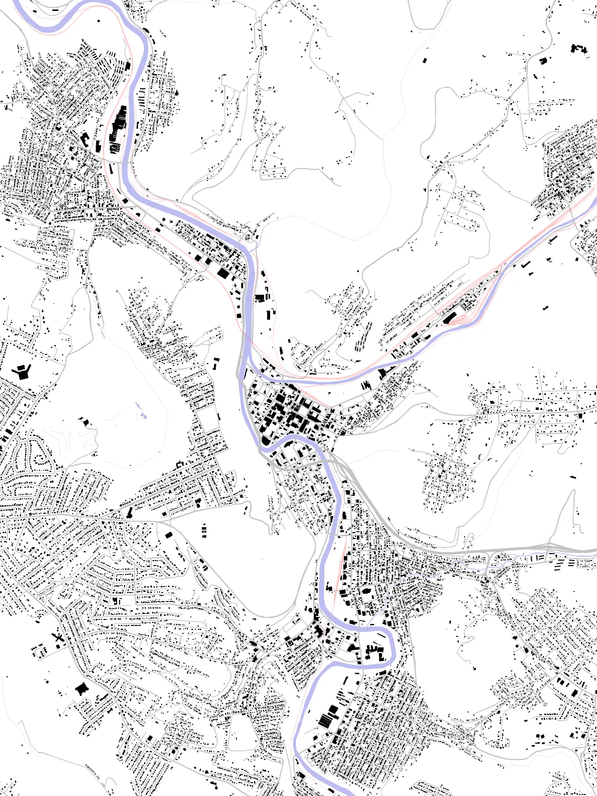 Johnstown Schwarzplan