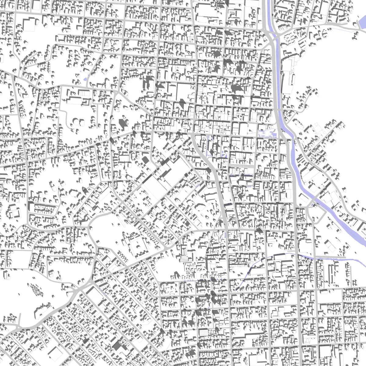 Joinville planta de localização (2,5 km)
