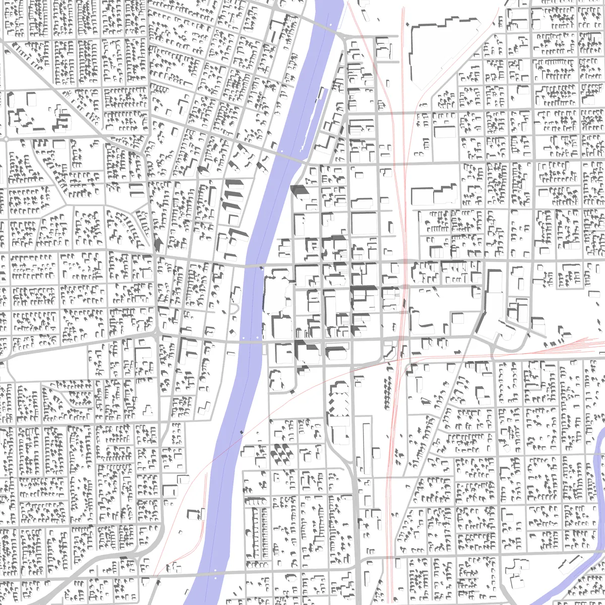 Joliet site plan (2.5 km)