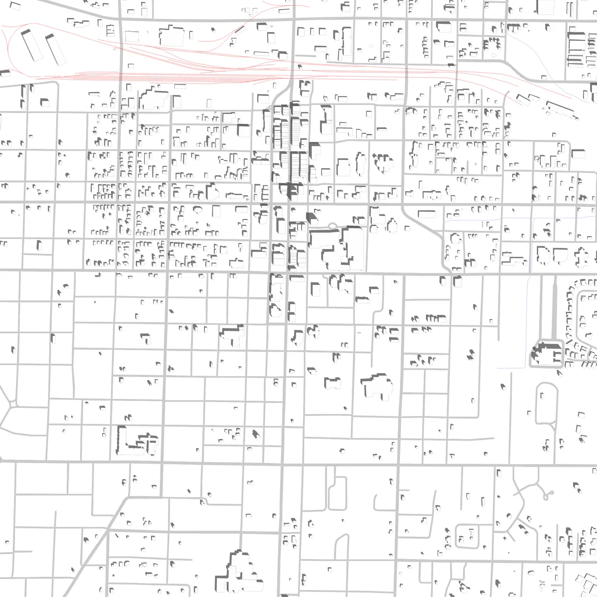 Jonesboro site plan (2.5 km)