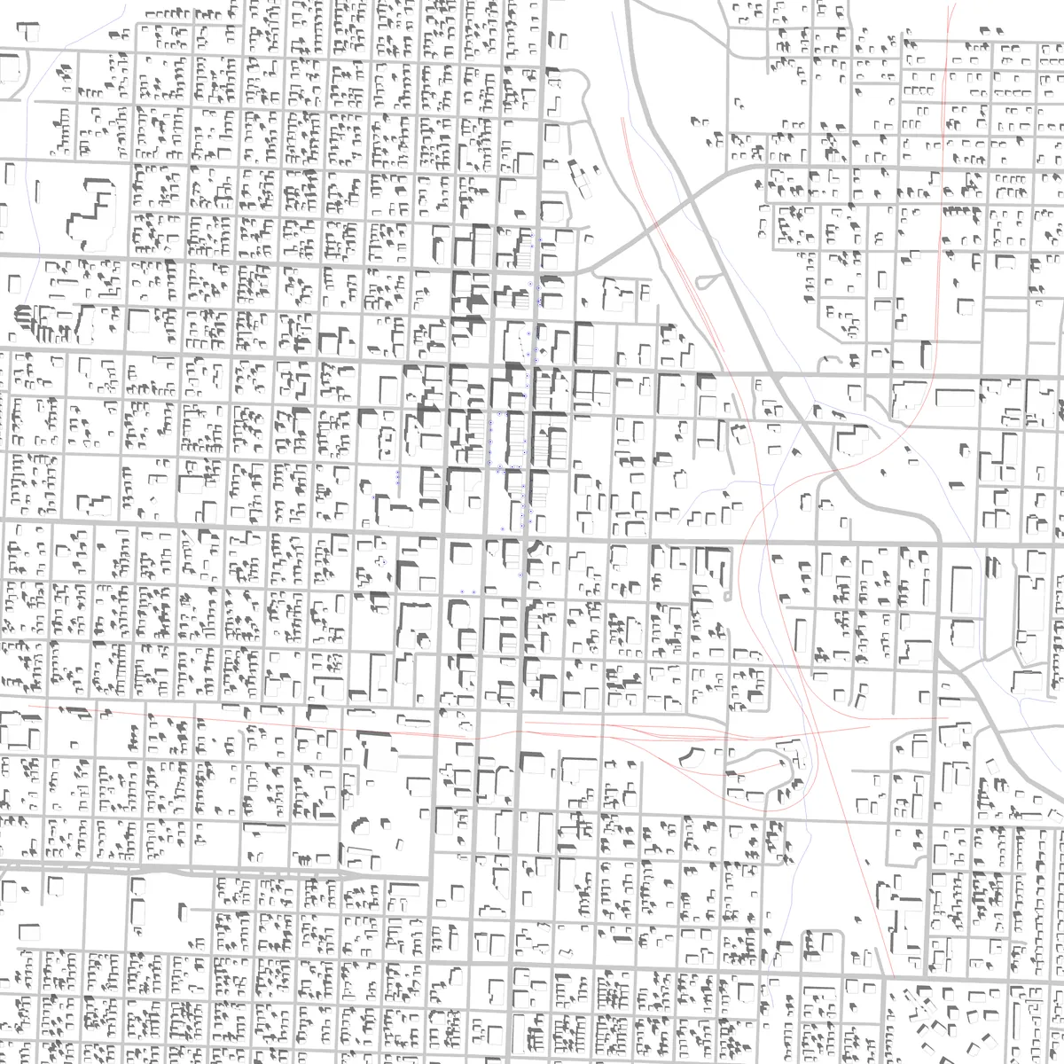 Joplin site plan (2.5 km)