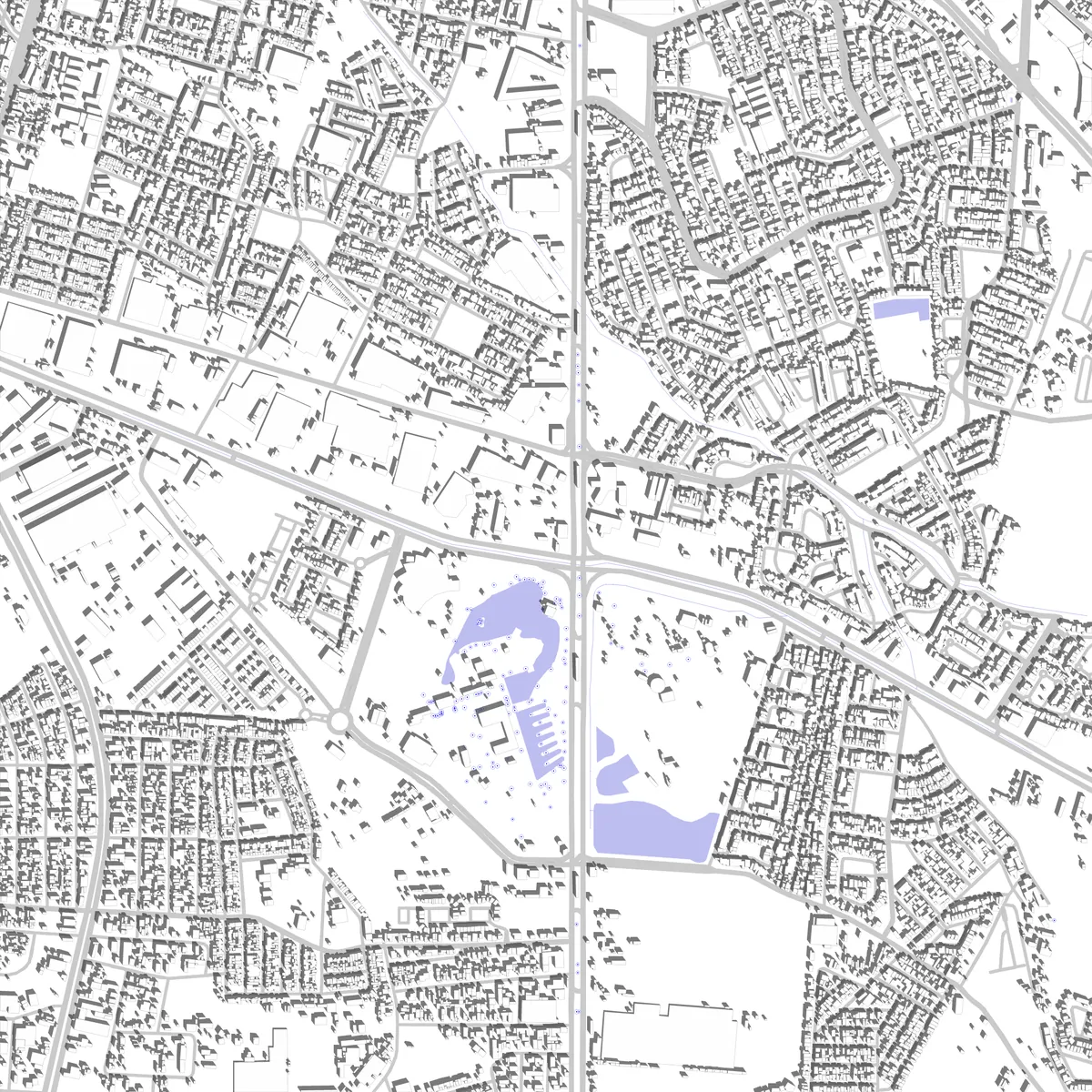 Juárez plano de situación (2.5 km)