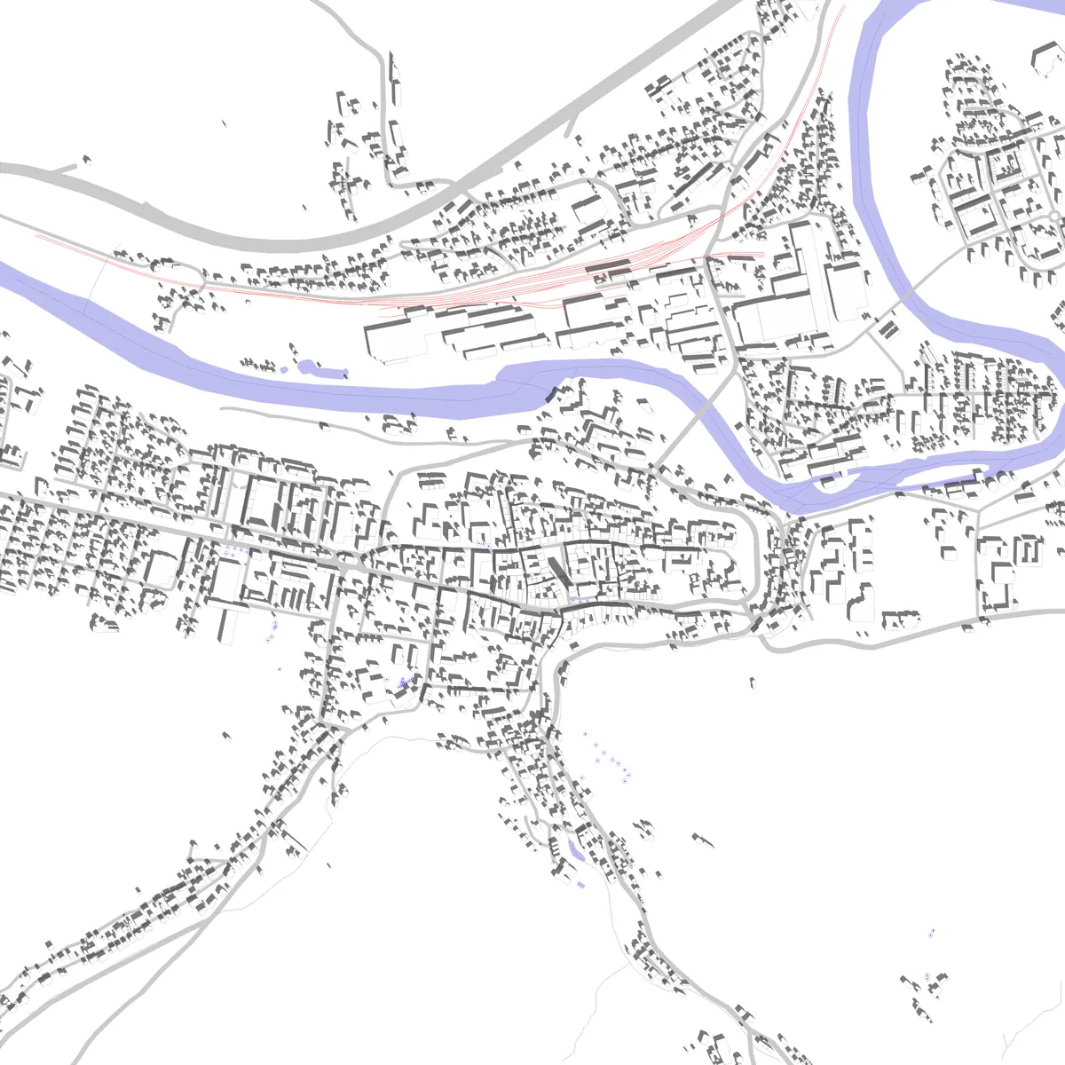 Judenburg site plan (2.5 km)