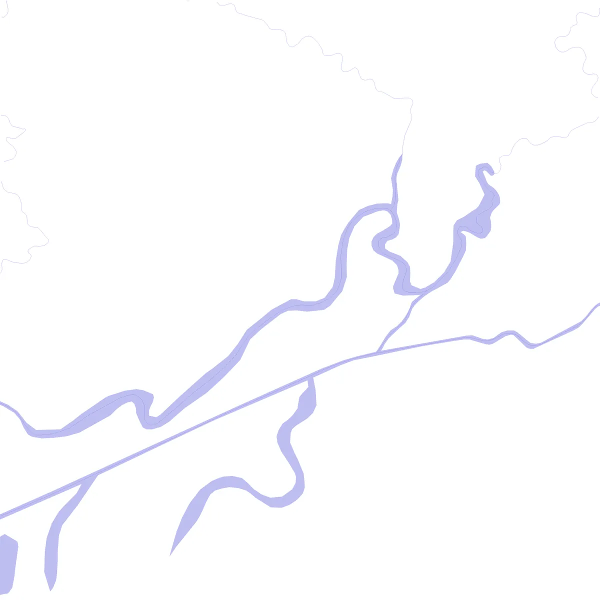 Juigalpa plano de situación (2,5 km)