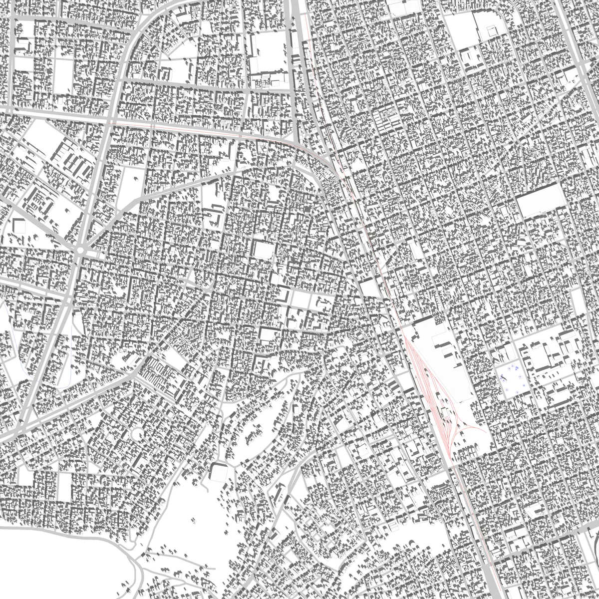 Juliaca site plan (2.5 km)