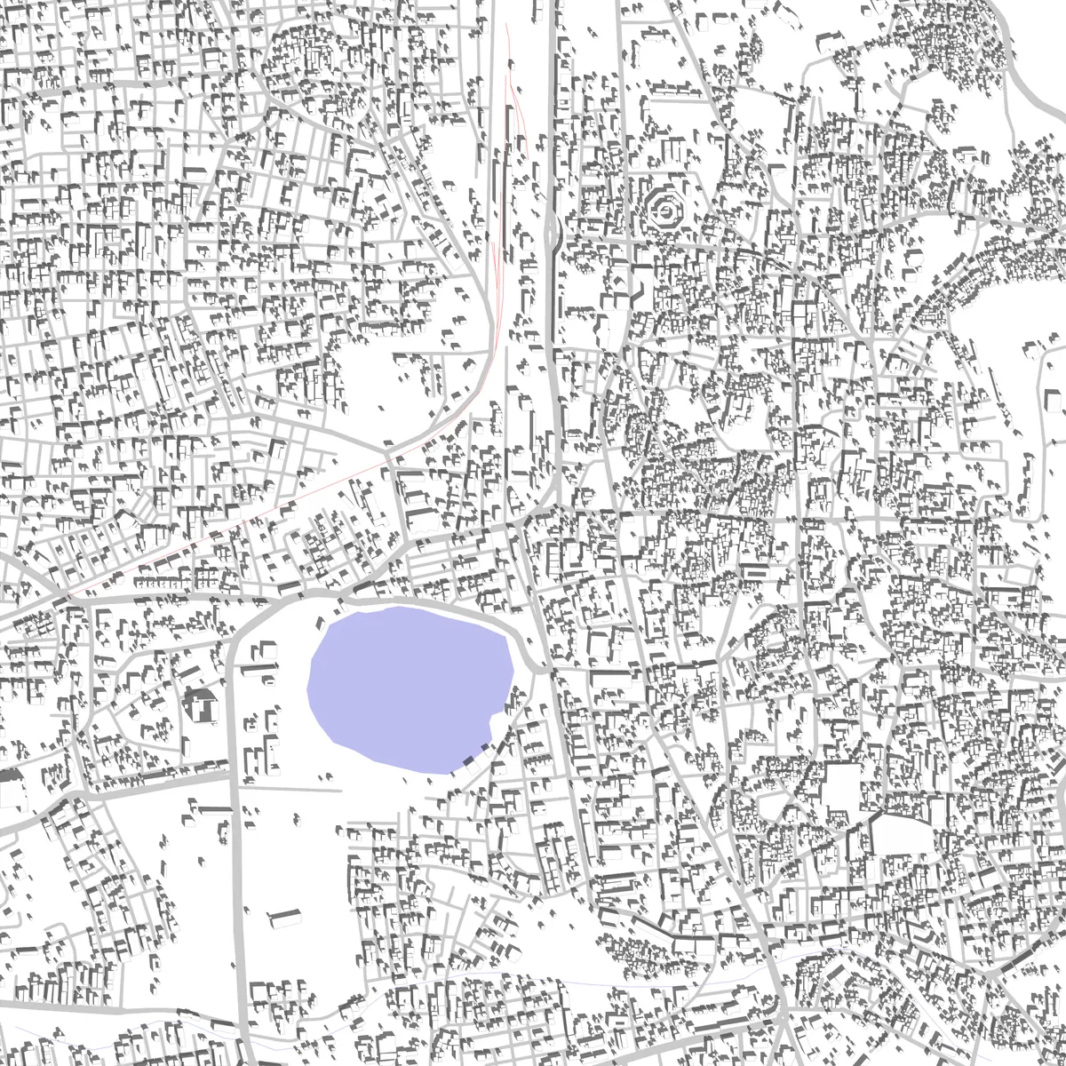 Junagadh site plan (2.5 km)