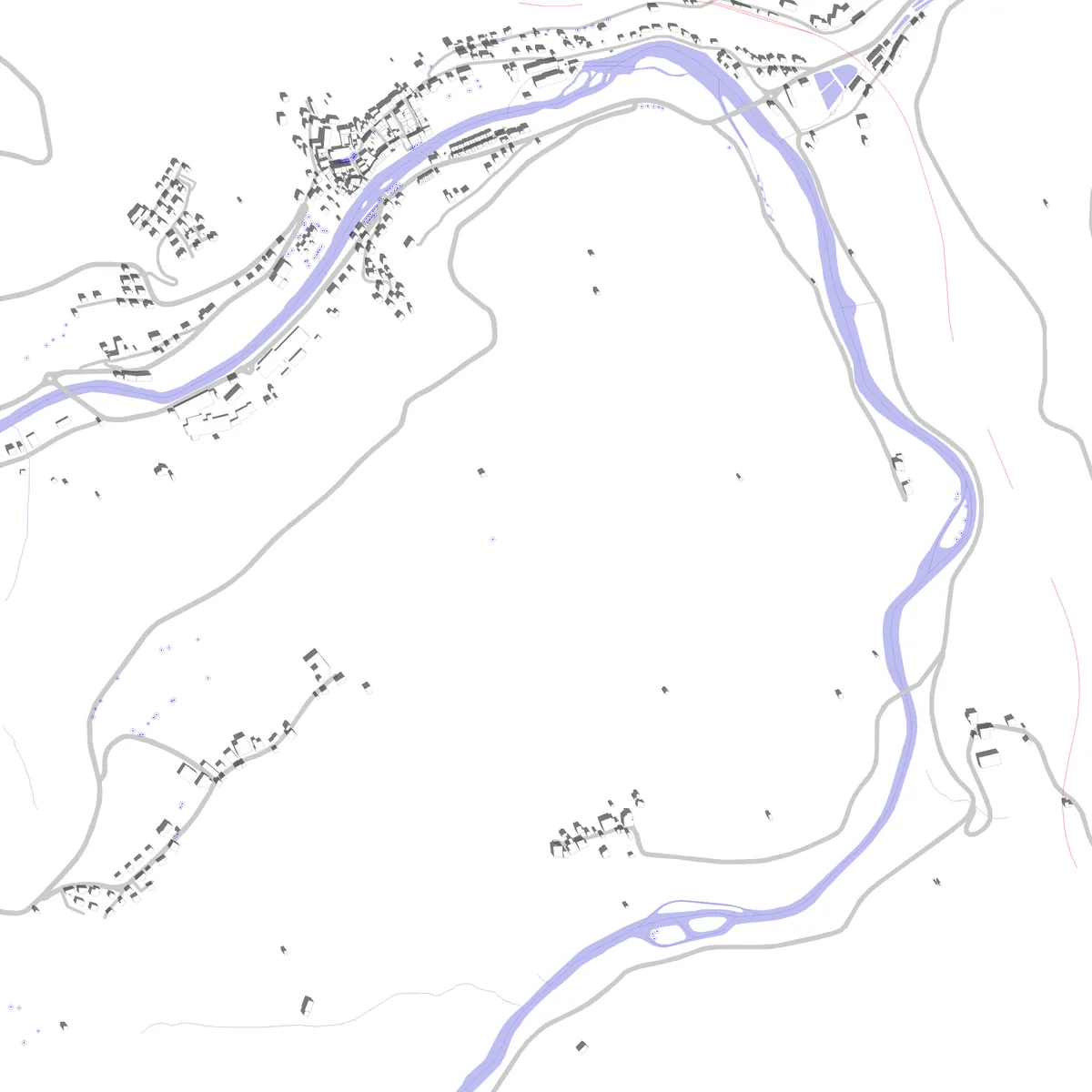 Jura plan de situation (2,5 km)