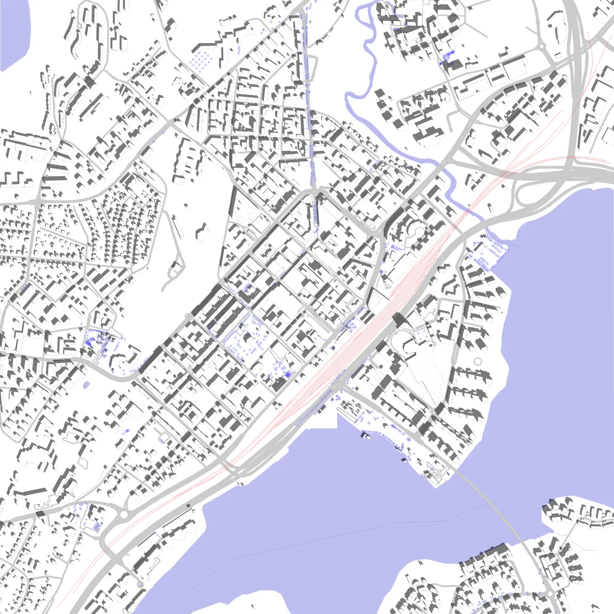 Jyväskylä asemapiirros (2,5 km)