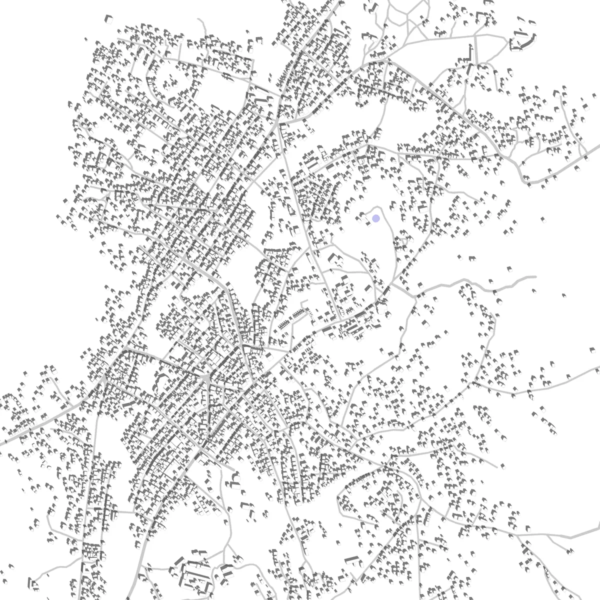 Kabala Lageplan (2,5 km)