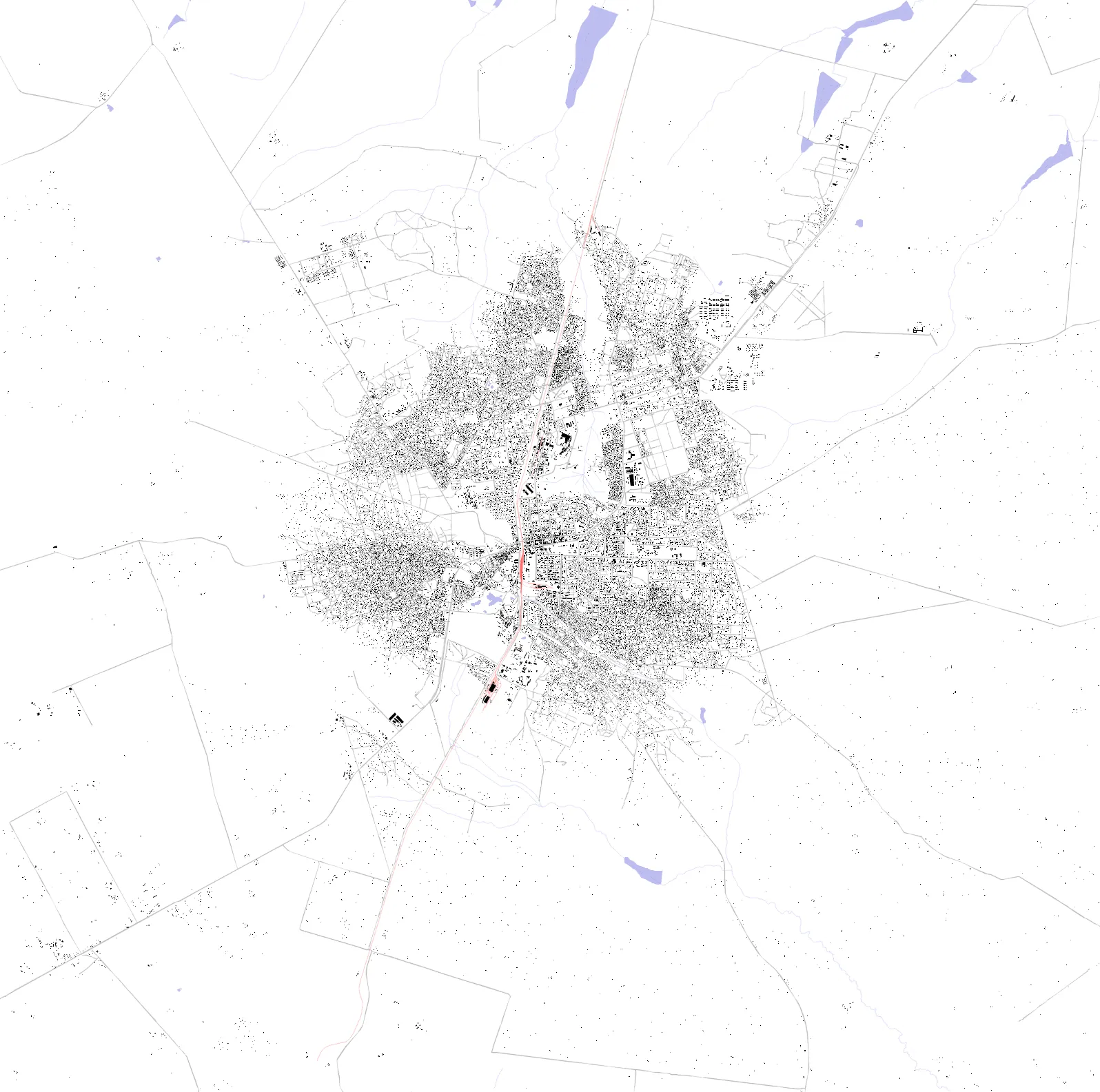 Kabwe figure ground plan