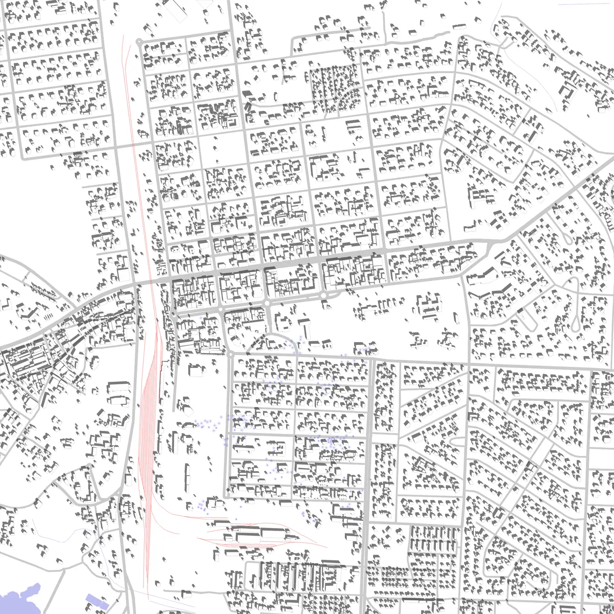 Kabwe site plan (2.5 km)